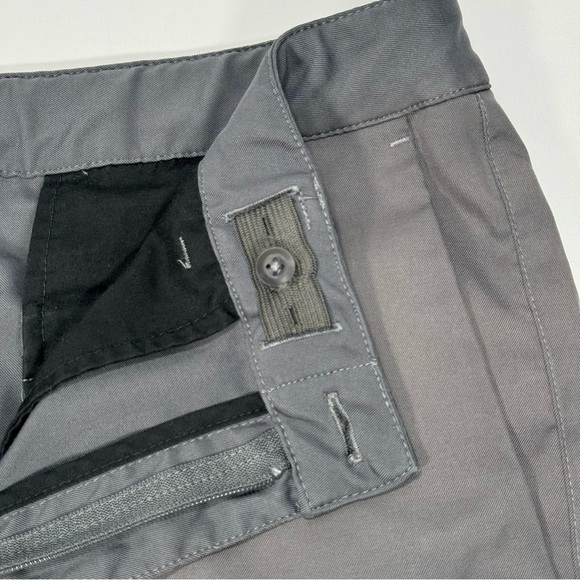 Nike Golf Flat Front Youth Large YL Shorts Boys Gray Dri-FIT School Uniform - Picture 5 of 6